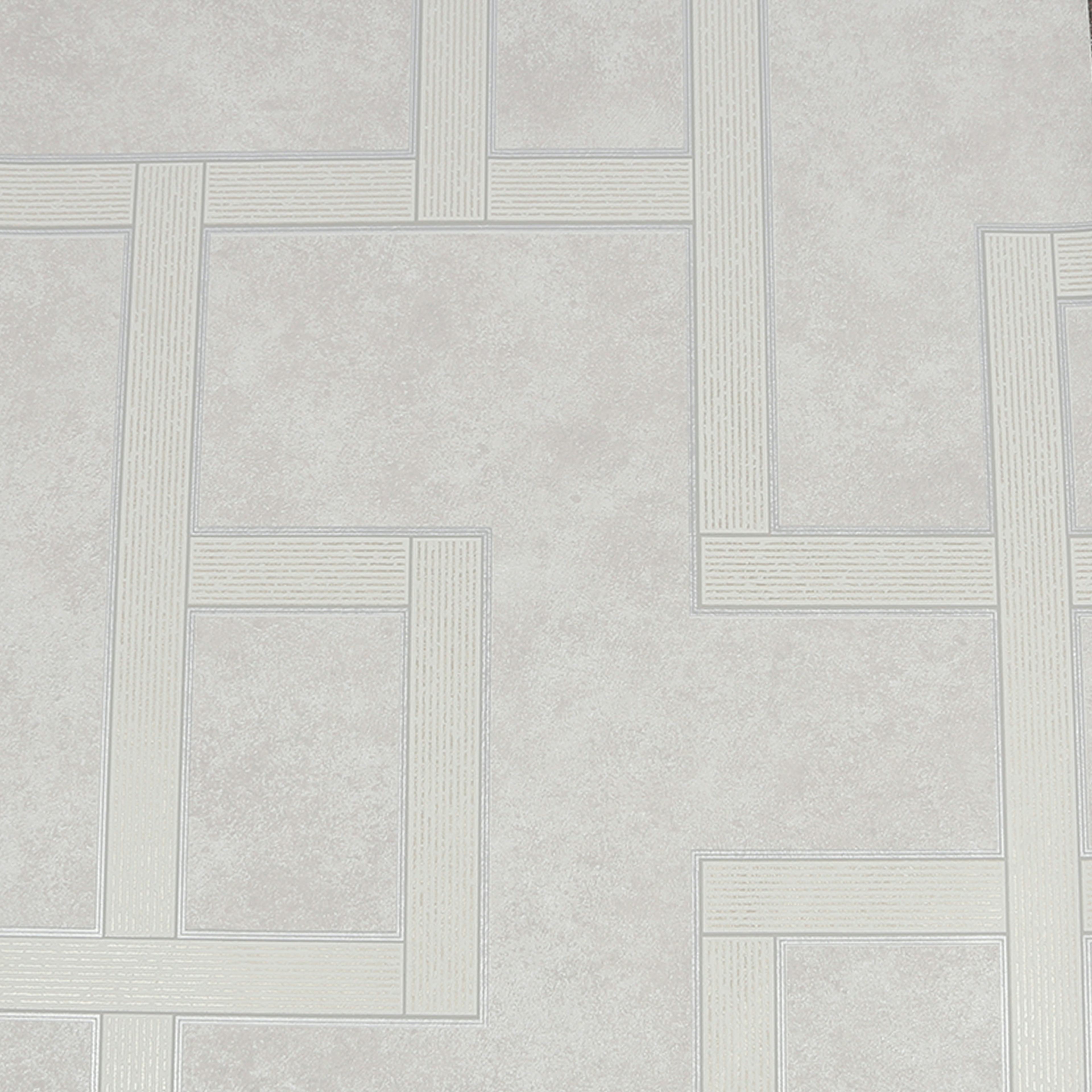 Tapet Boutique Gilded Greek Key Pearl