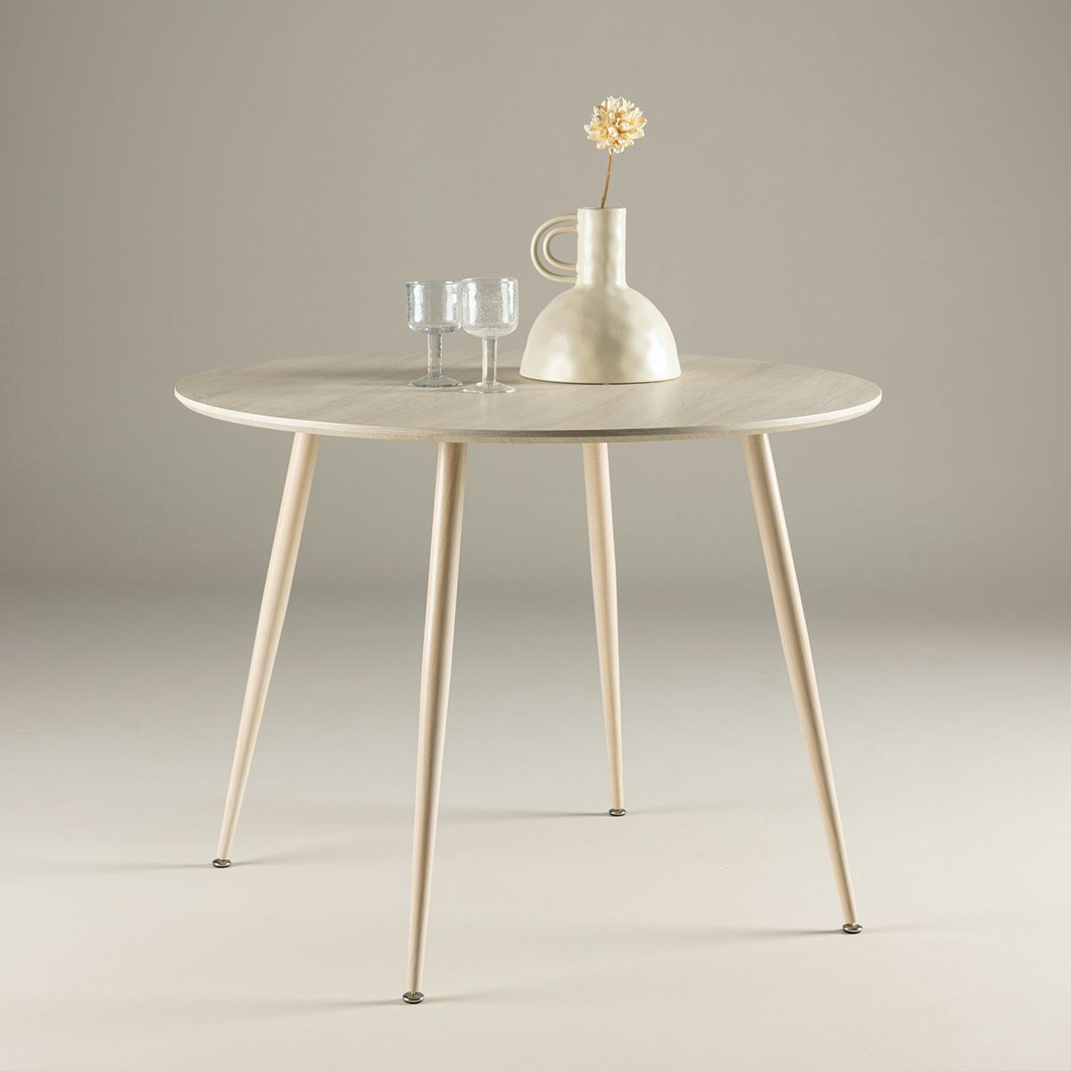 Matbord Venture Home Plaza Ø100 cm