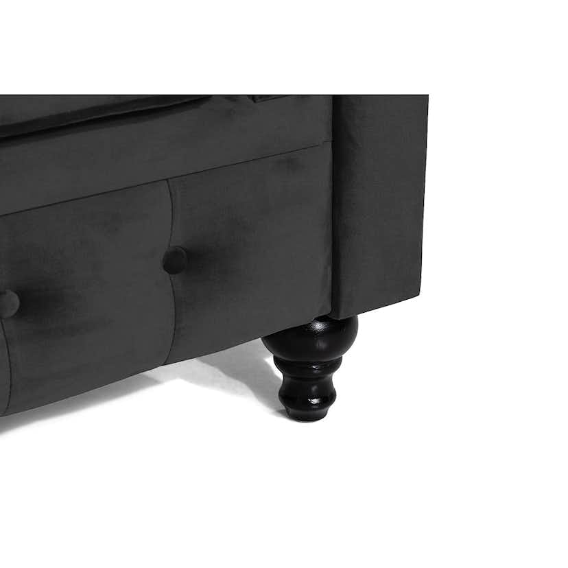 Fåtölj Manor House Chesterfield Lyx Sammet