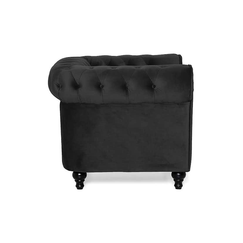 Fåtölj Manor House Chesterfield Lyx Sammet