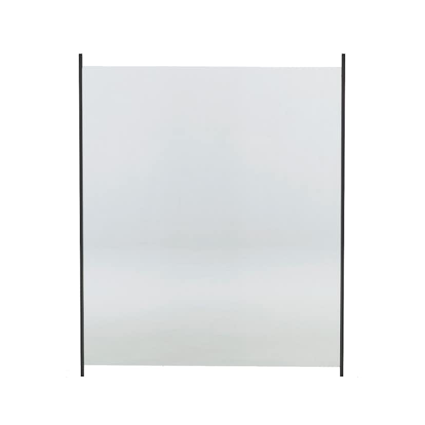 Glasstaket Hortus Klarglas med Aluminiumskena 1000 mm