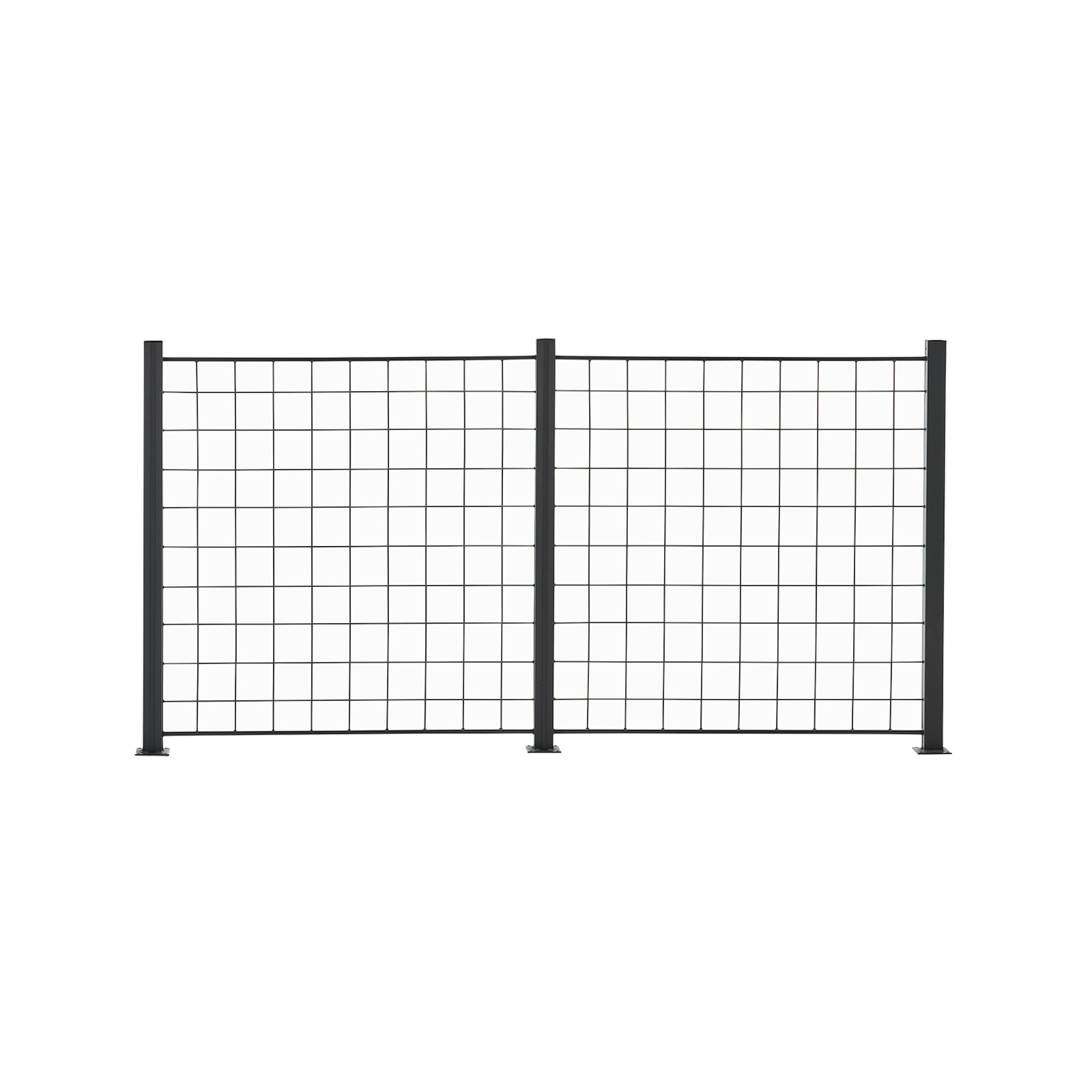 Spalje Hortus Antracitgrå 1000 mm