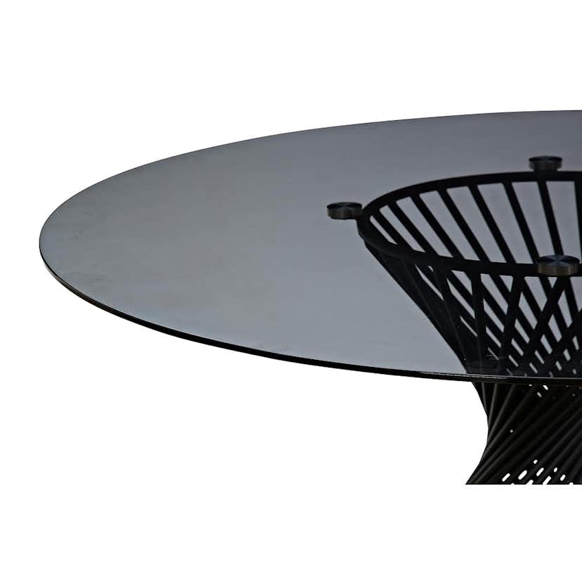 Matbord In Living Iggy 140 cm Rund Glas