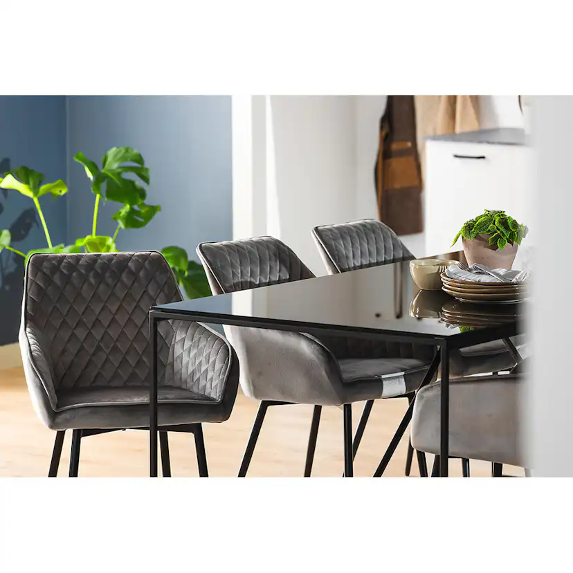 Matbord In Living Indy Glas