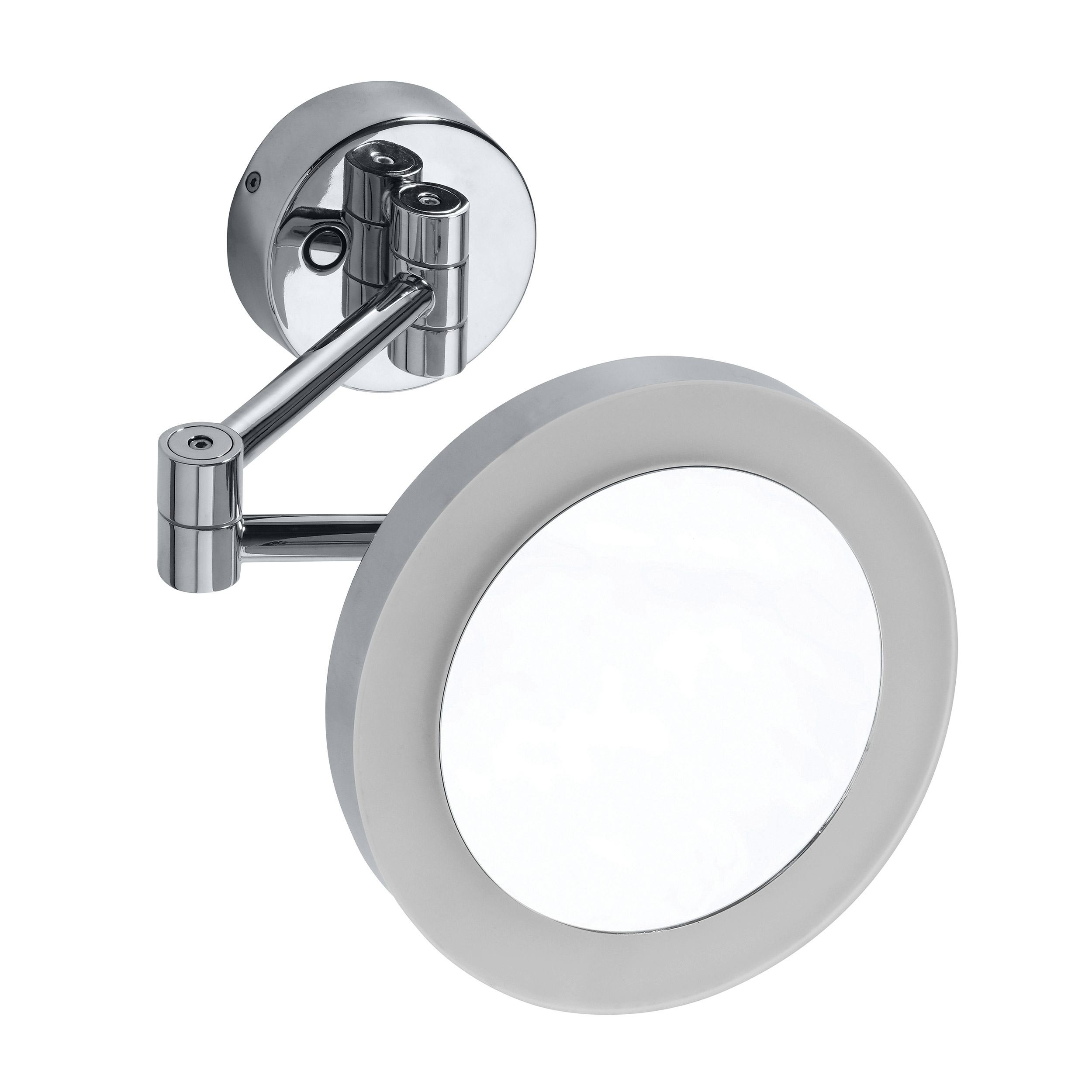 Sminkspegel Bemeta Svängbar LED Rund