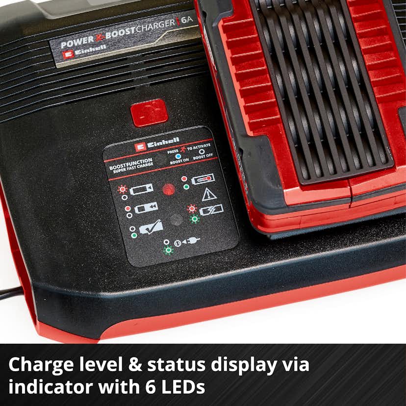 Laddare Einhell Boostcharger 6A