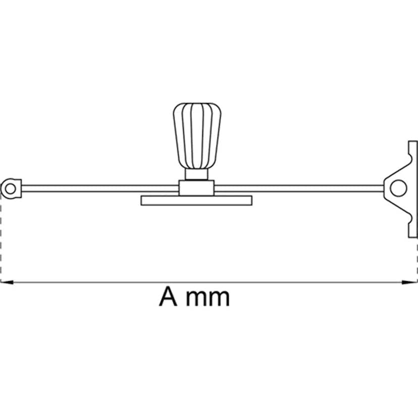 Fönsterhållare Habo 2525