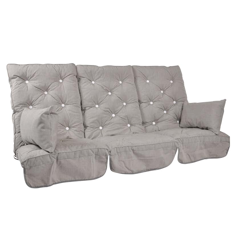 Hammockdynor Fritab Hög Flock Askgrå