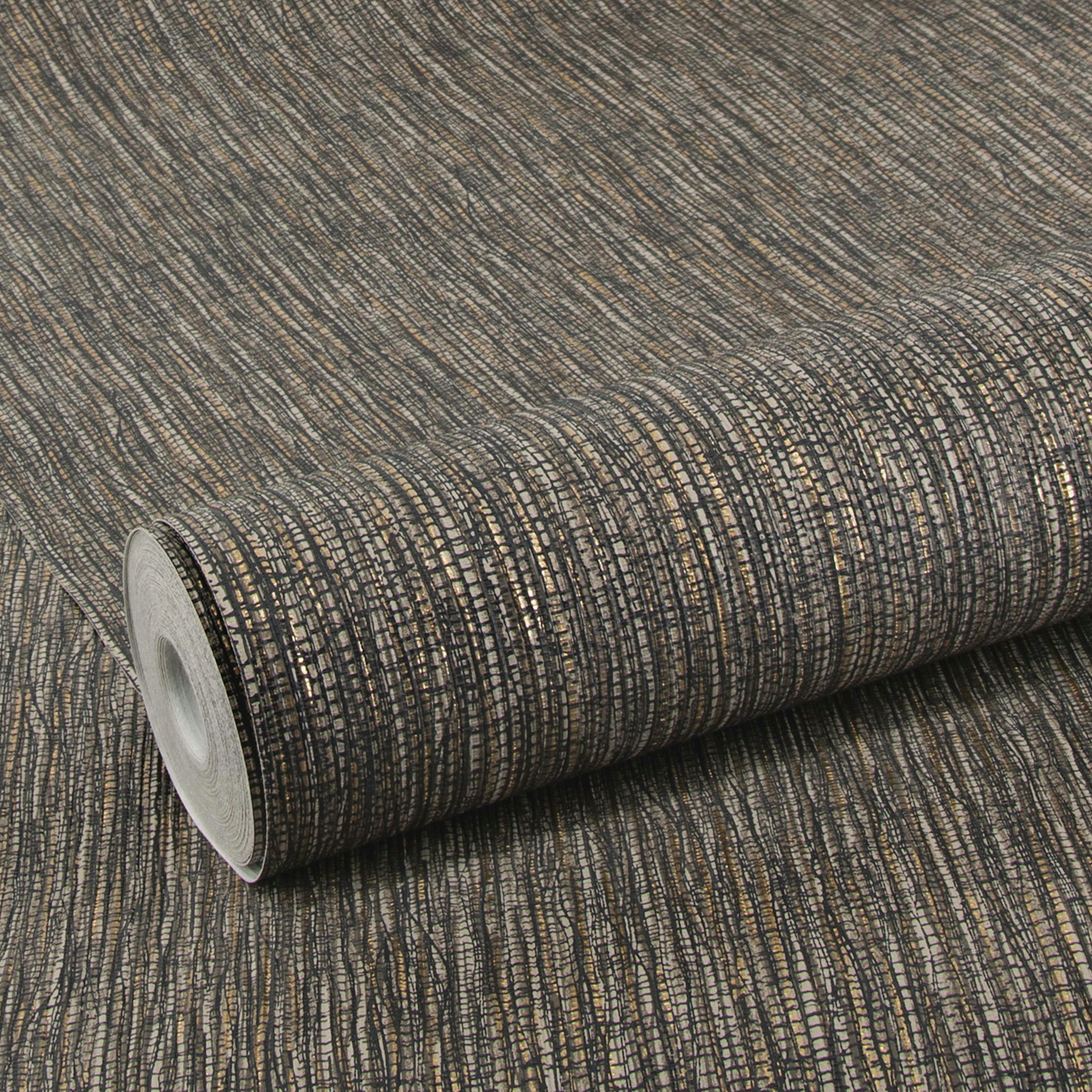 Tapet Sublime Grass Brun Gold