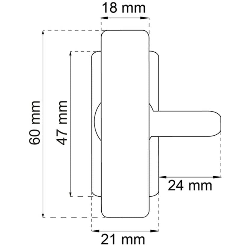 Fönstervred Habo 250