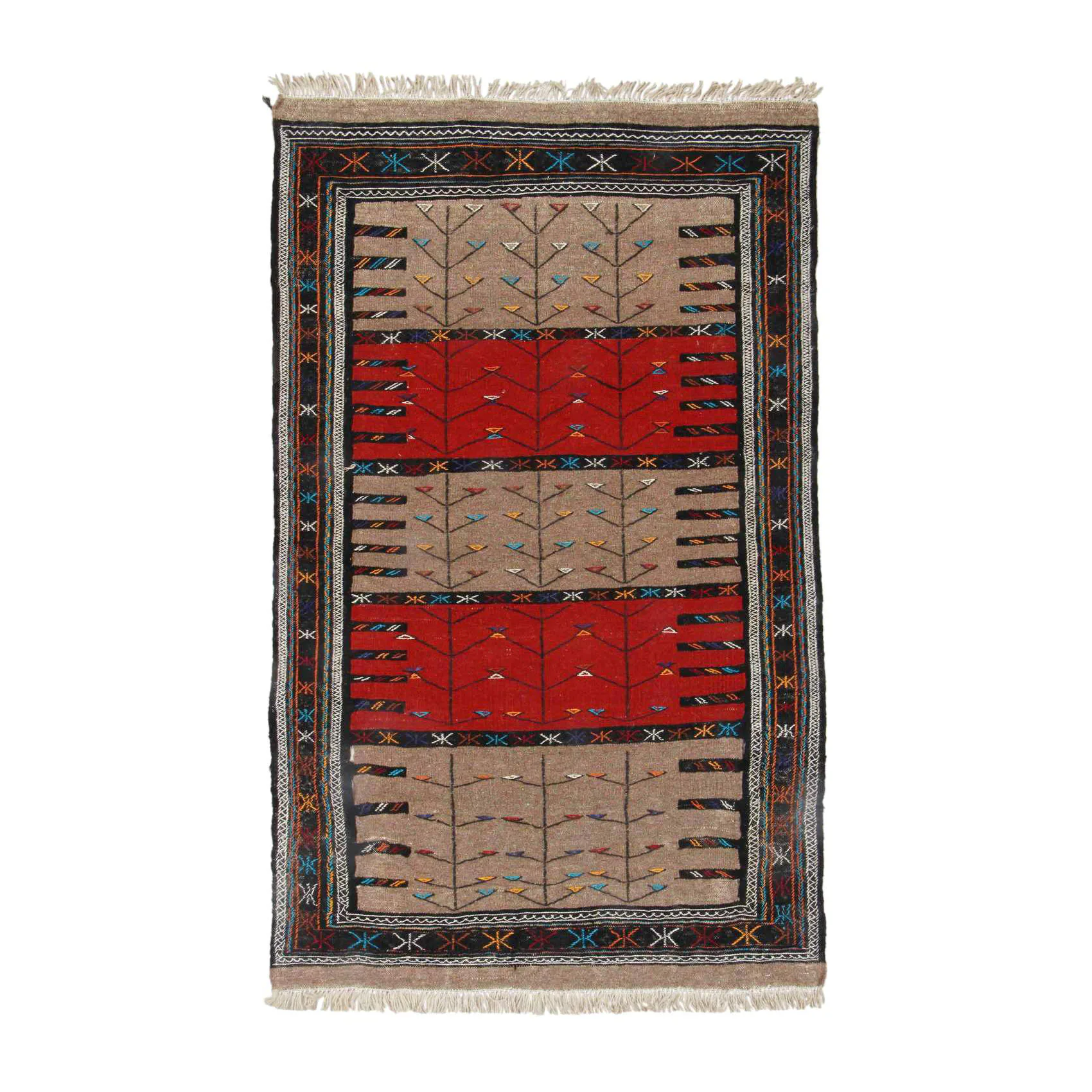 Persisk Nålmatta Arkiio Quchan Kelim Exklusiv 108x177