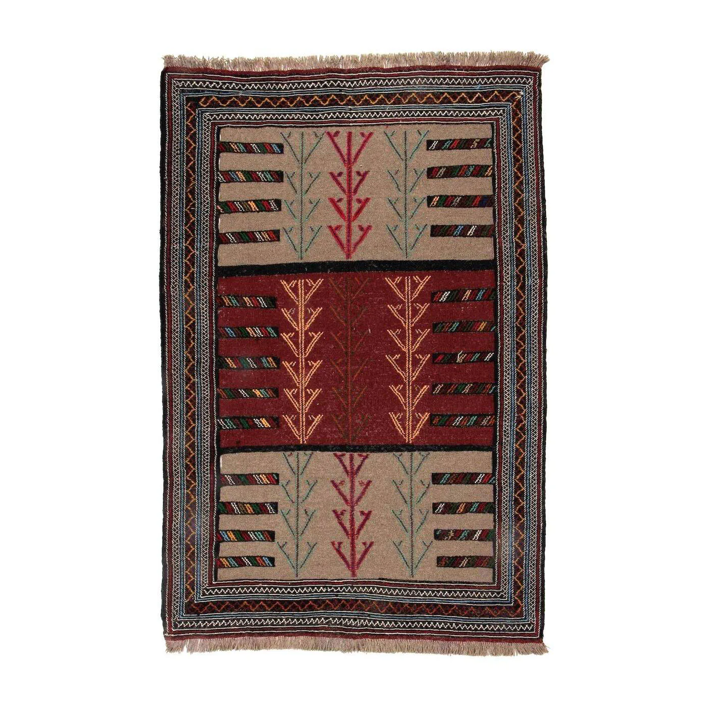 Persisk Nålmatta Arkiio Quchan Kelim Exklusiv 123x180