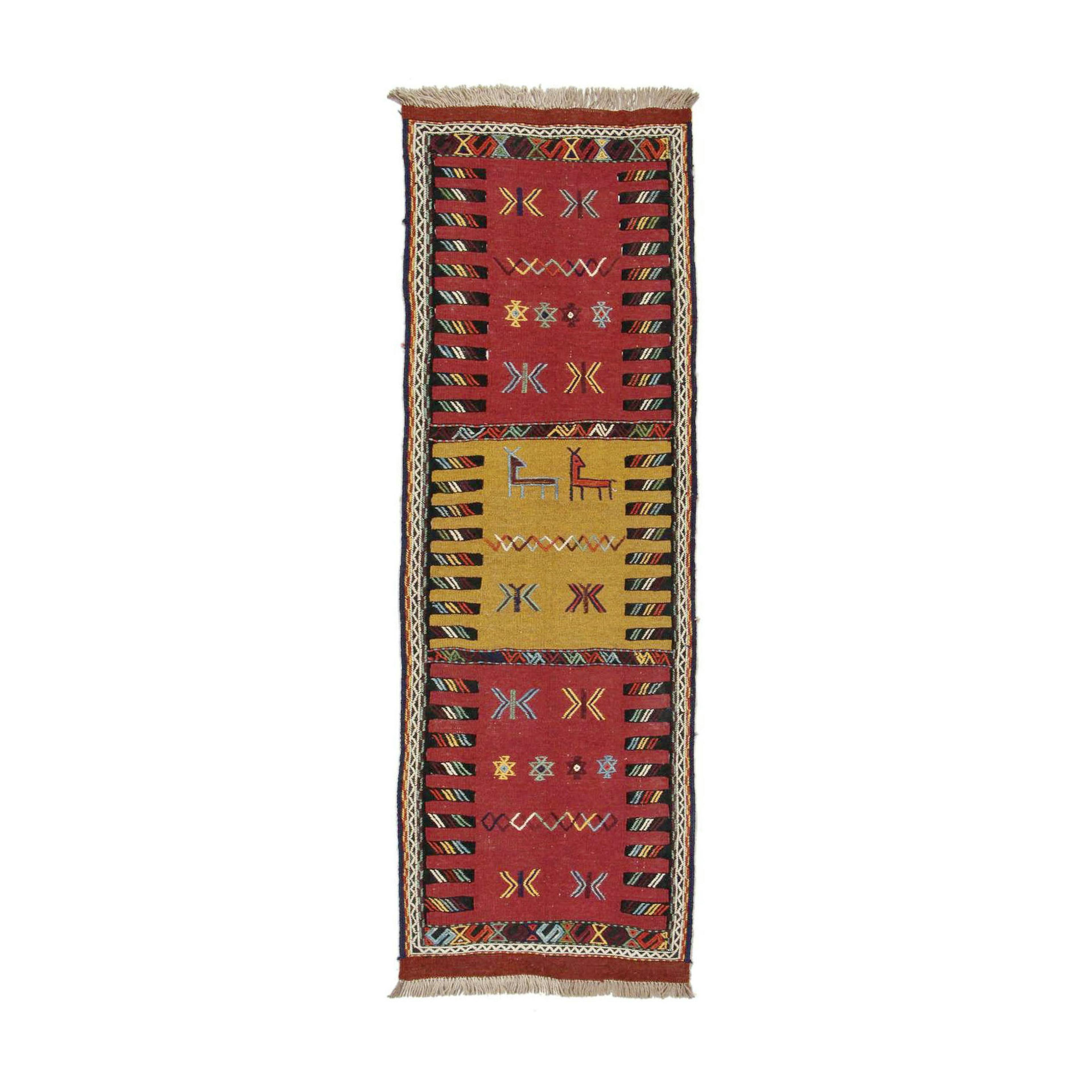 Persisk Nålmatta Arkiio Quchan Kelim Exklusiv 60x192