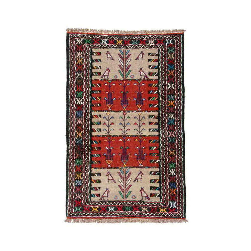 Persisk Nålmatta Arkiio Quchan Kelim Exklusiv 109x178