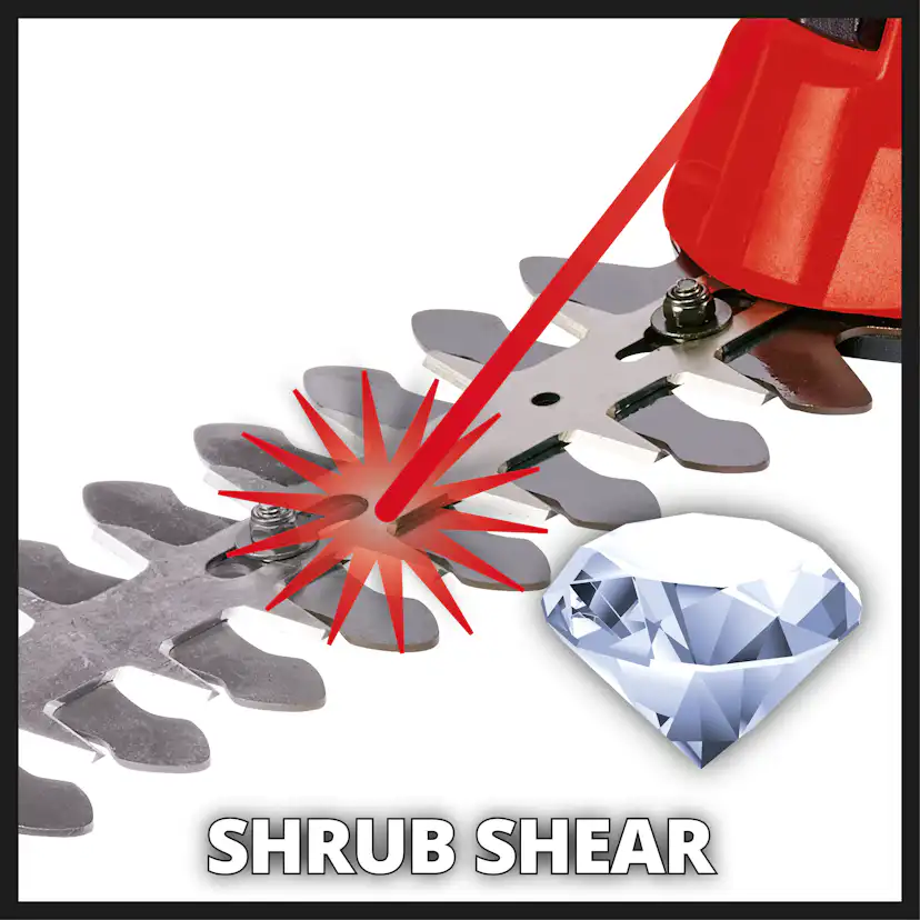 Multitrimmer Einhell Set GE-CG 18V Li-Solo utan Batteri