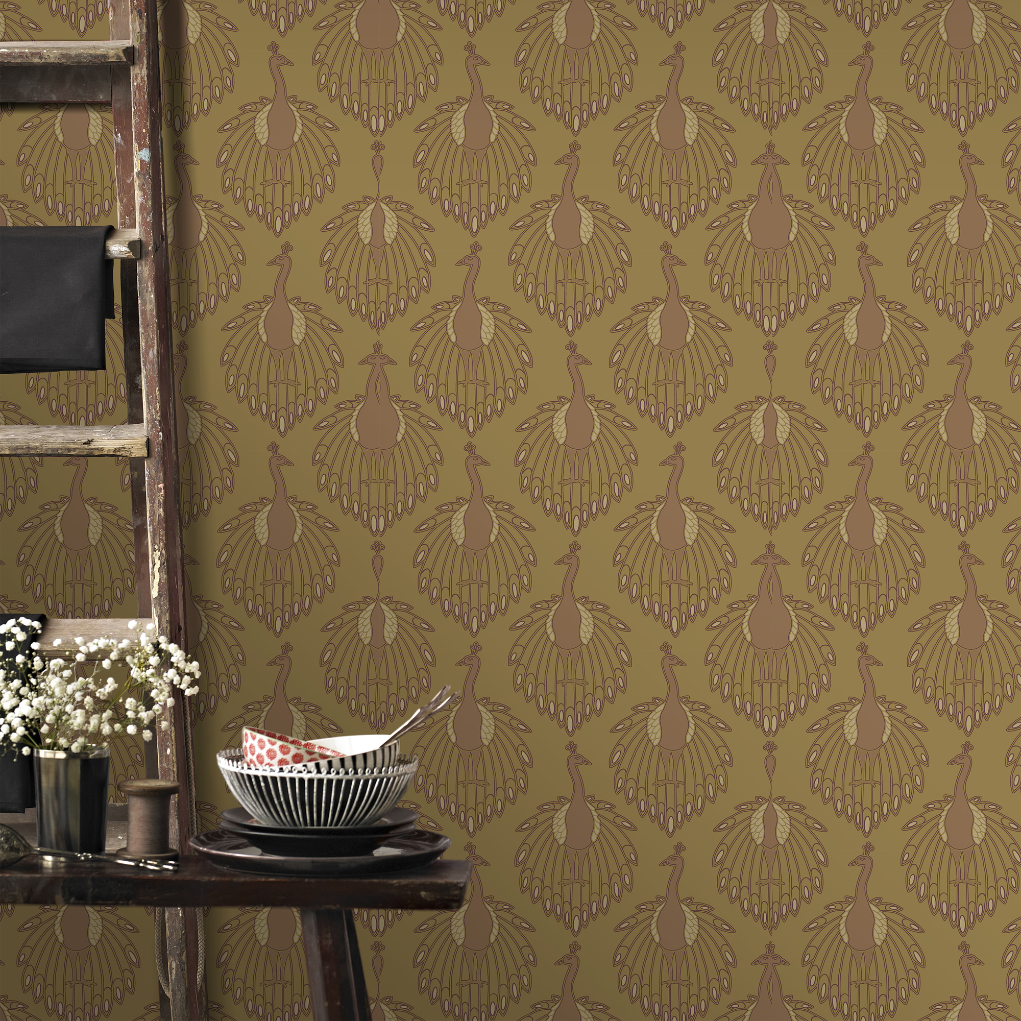 Tapet Superfresco Easy Alfie Ochre