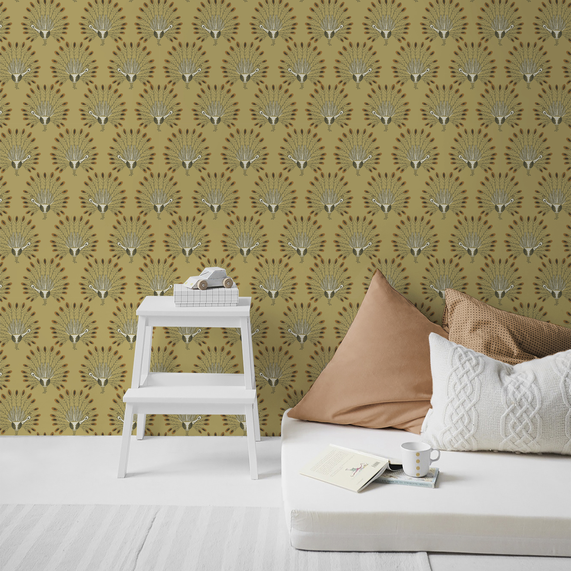 Tapet Superfresco Easy Vintage Peacook Ochre