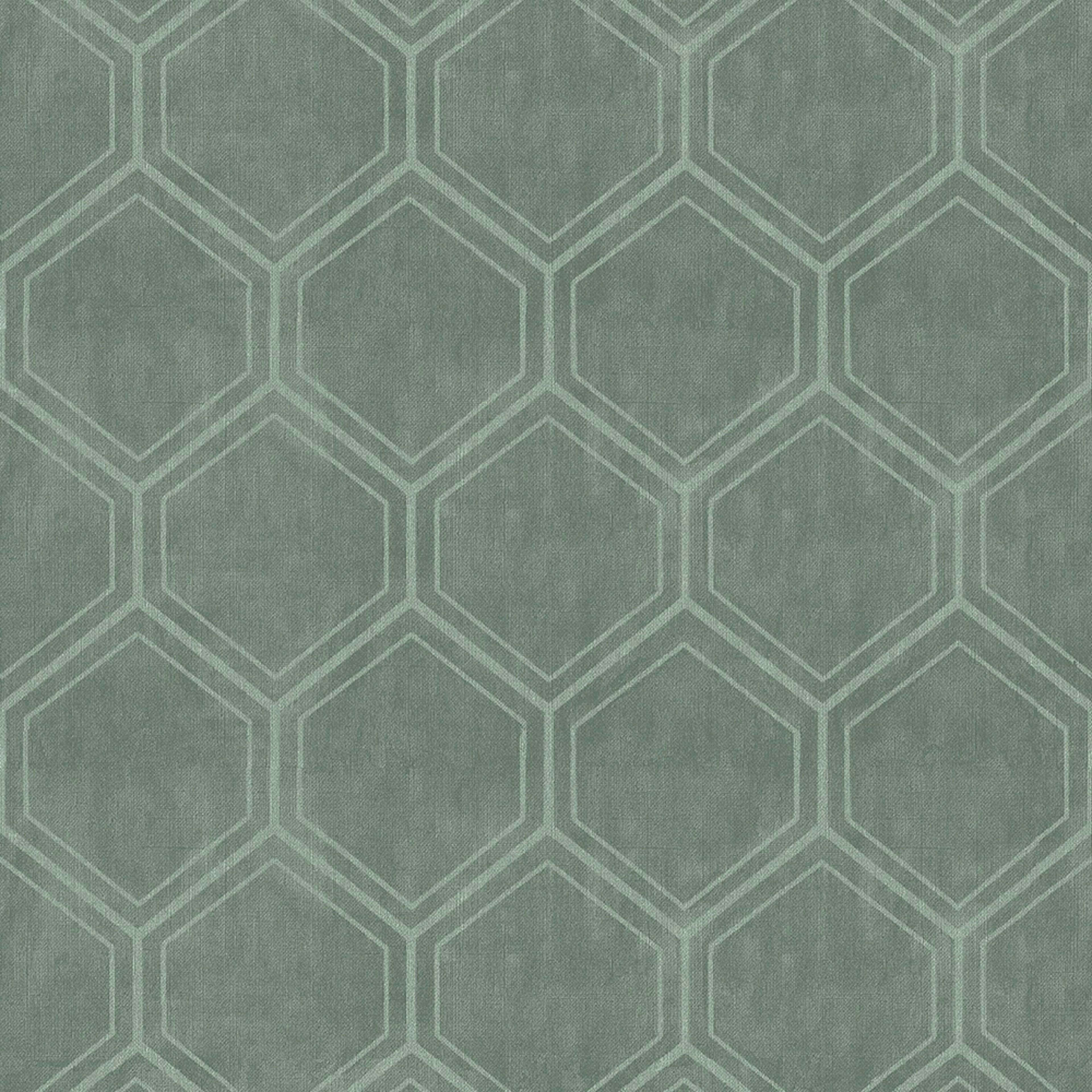 Tapet Superfresco Easy Hexagon Green