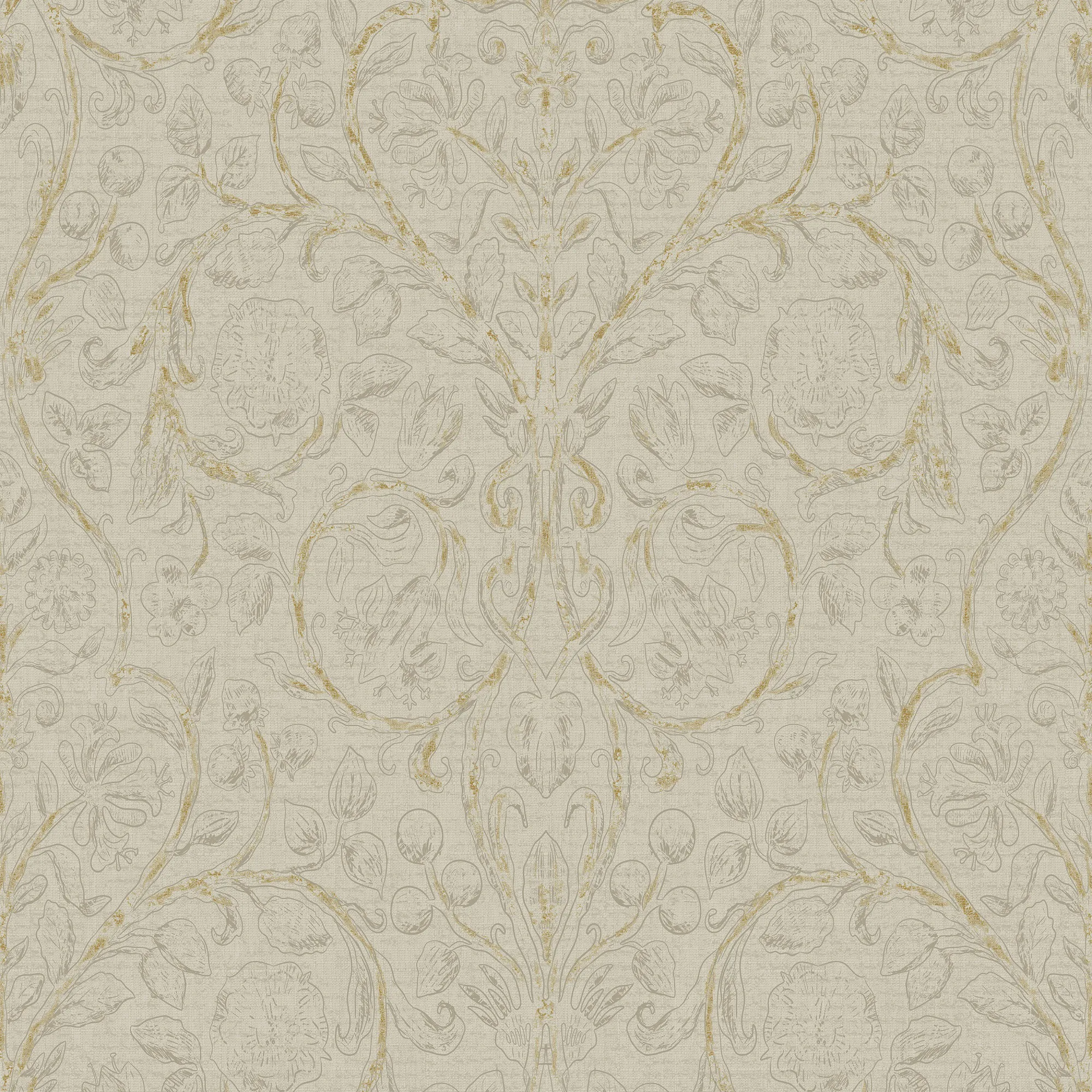 Tapet Vtwonen Classic Curl Grau