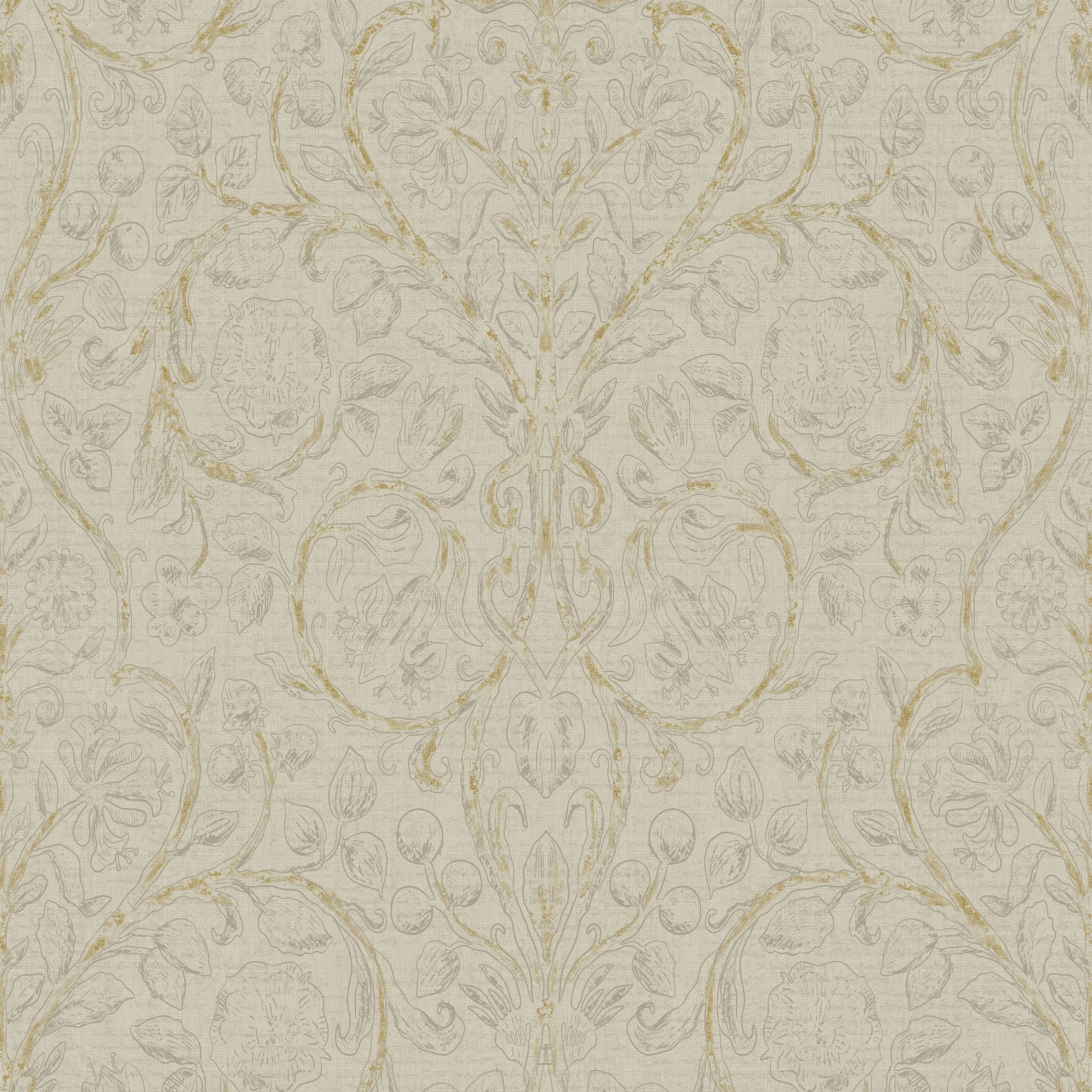 Tapet Vtwonen Classic Curl Grau