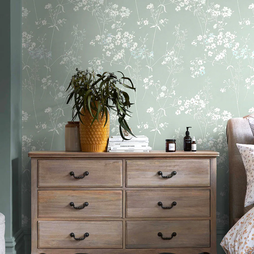 Tapet NEXT Leaf Duck Egg