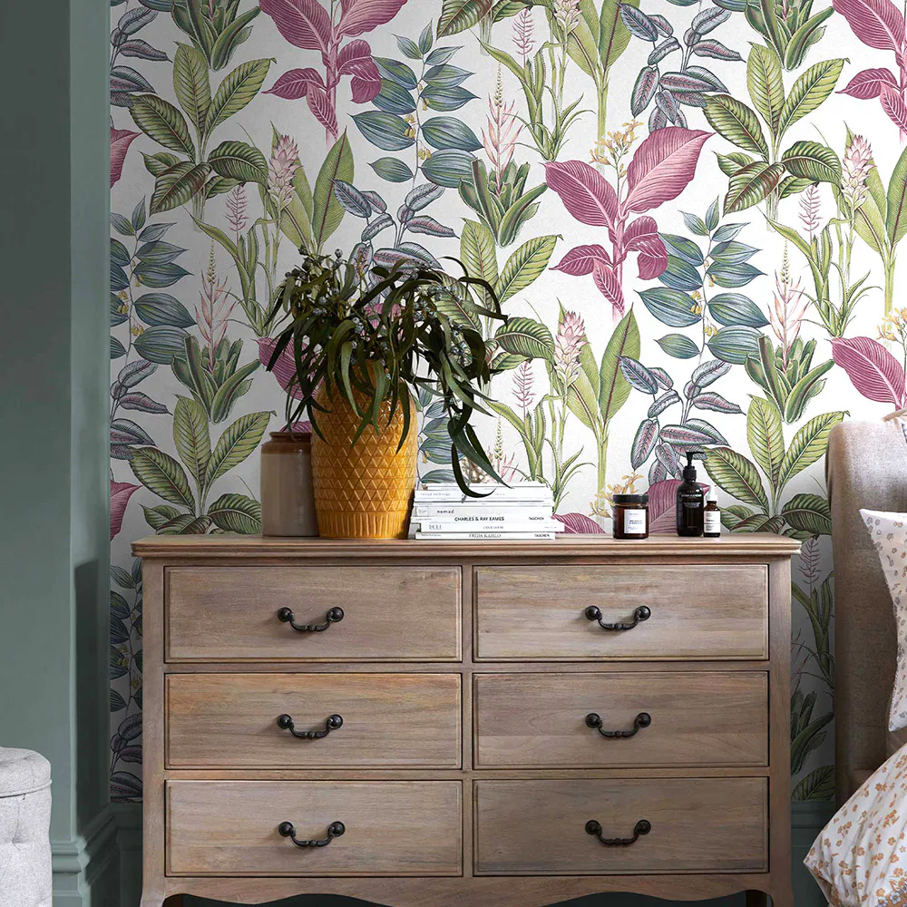 Tapet NEXT Fantasy Rainforest Leaves Multi