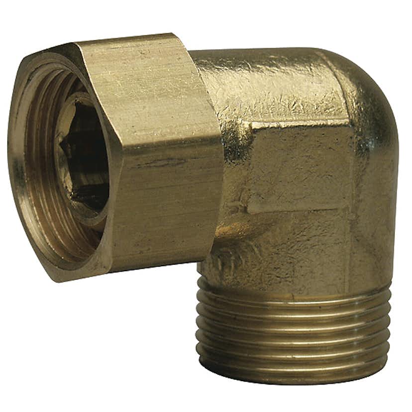 Vinkelanslutning Uponor Fluvia Utv/Löpmutter