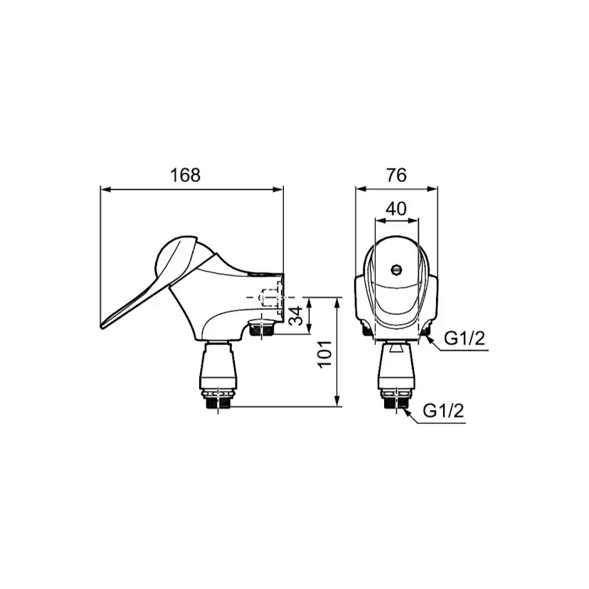 Spolblandare FM Mattsson 9000E 40 cc