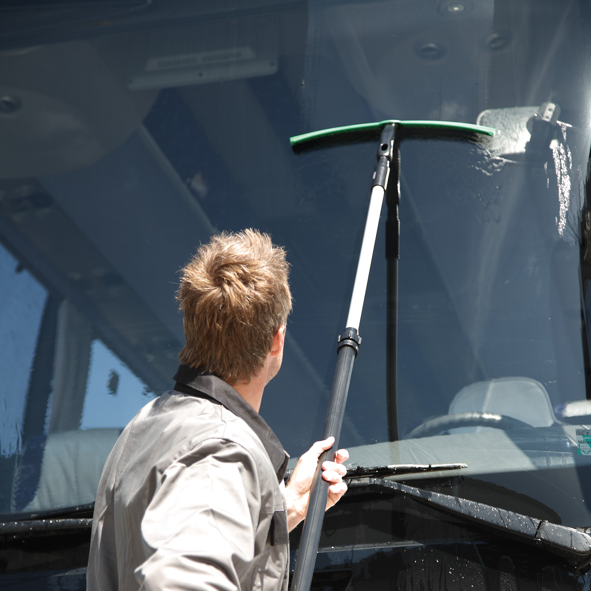 Handskrapa Vikan Wipe-N-Shine Svart