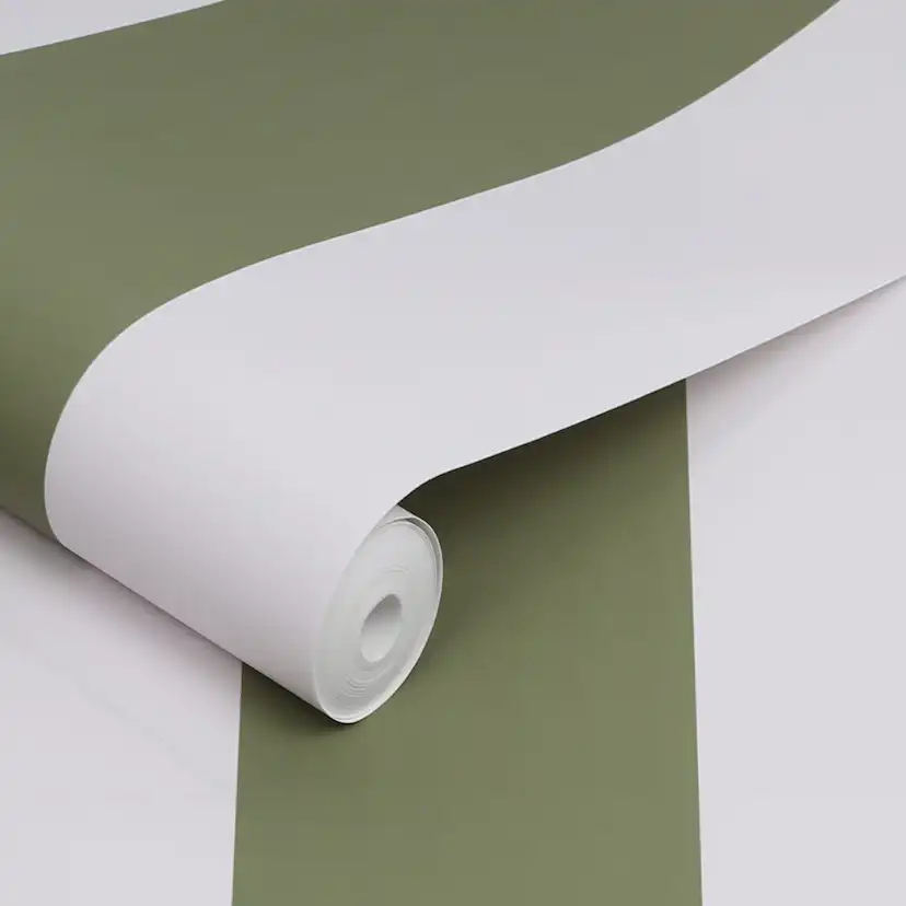 Fototapet Joules Harborough Stripe Olive Green 10mx52 cm