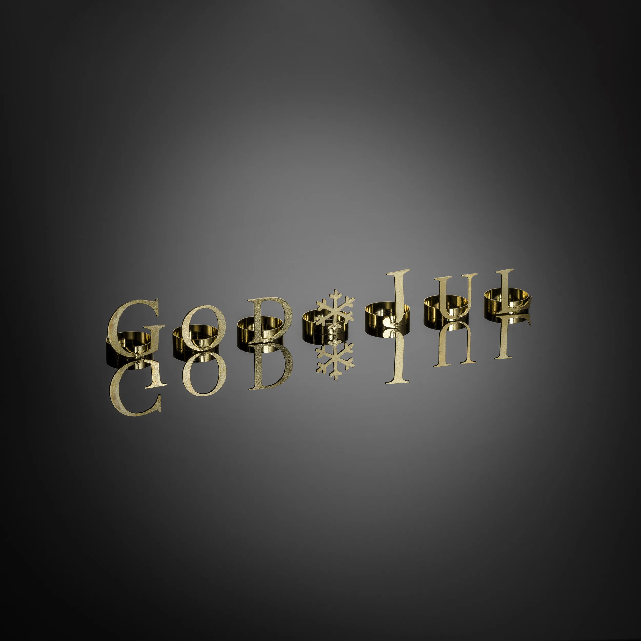 Dekorationsbokstäver Gnosjö Konstsmide God Jul