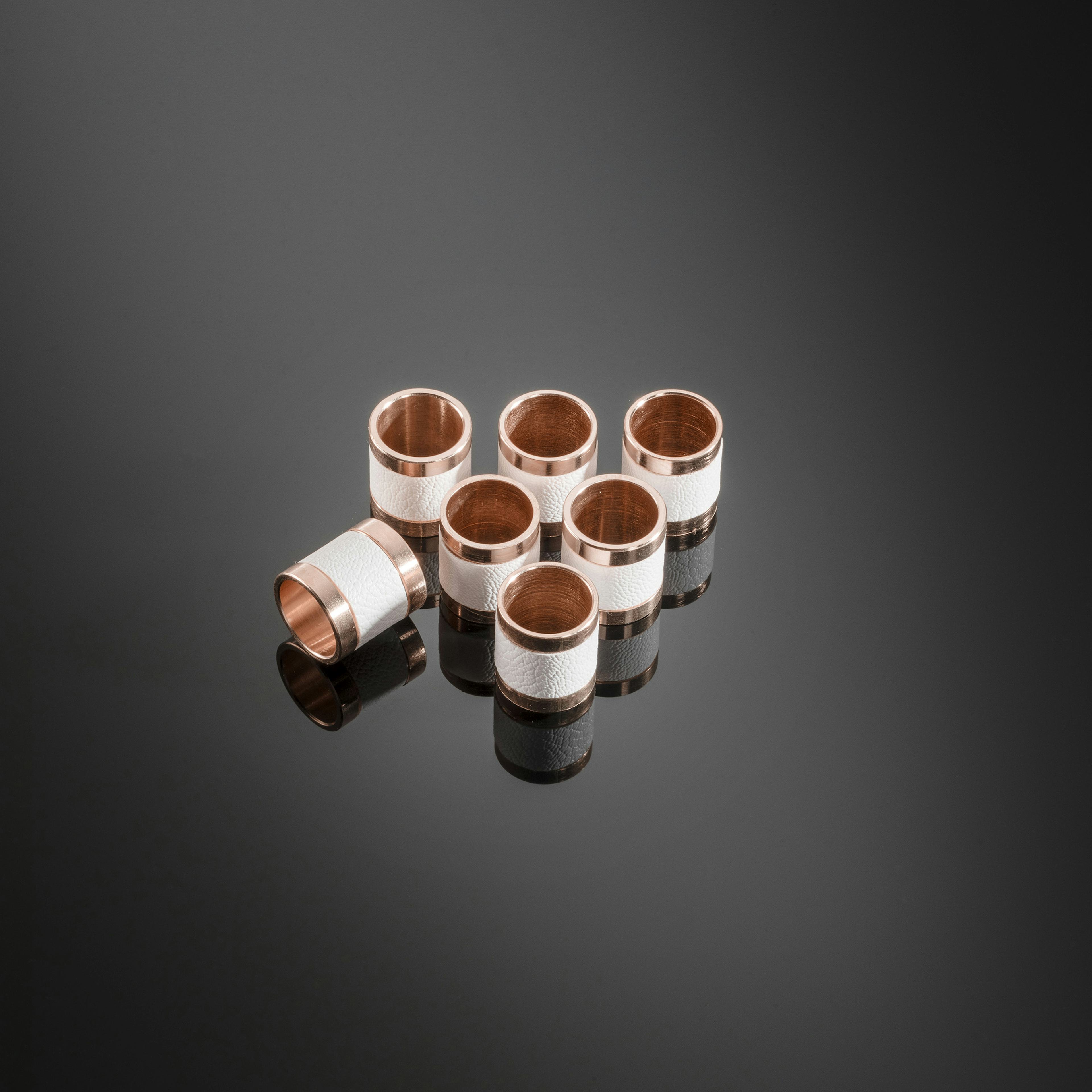 Dekorationshylsor Gnosjö Konstsmide Läder 7 st