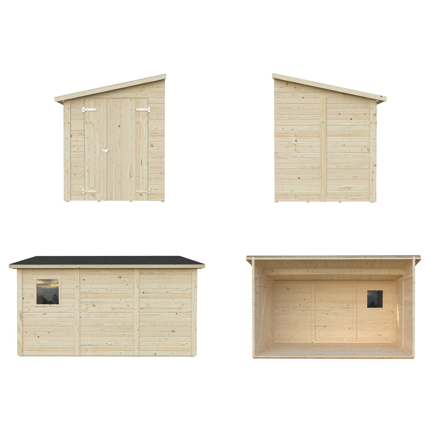 Förråd Palmako Mia 5,2 m2