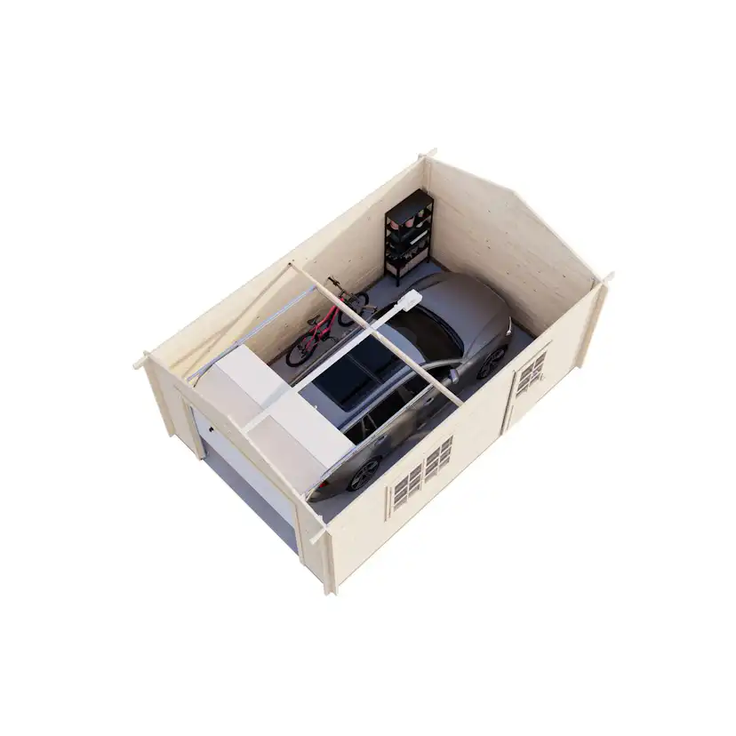 Garage Palmako Roger 19,0 m2 med Takskjutport