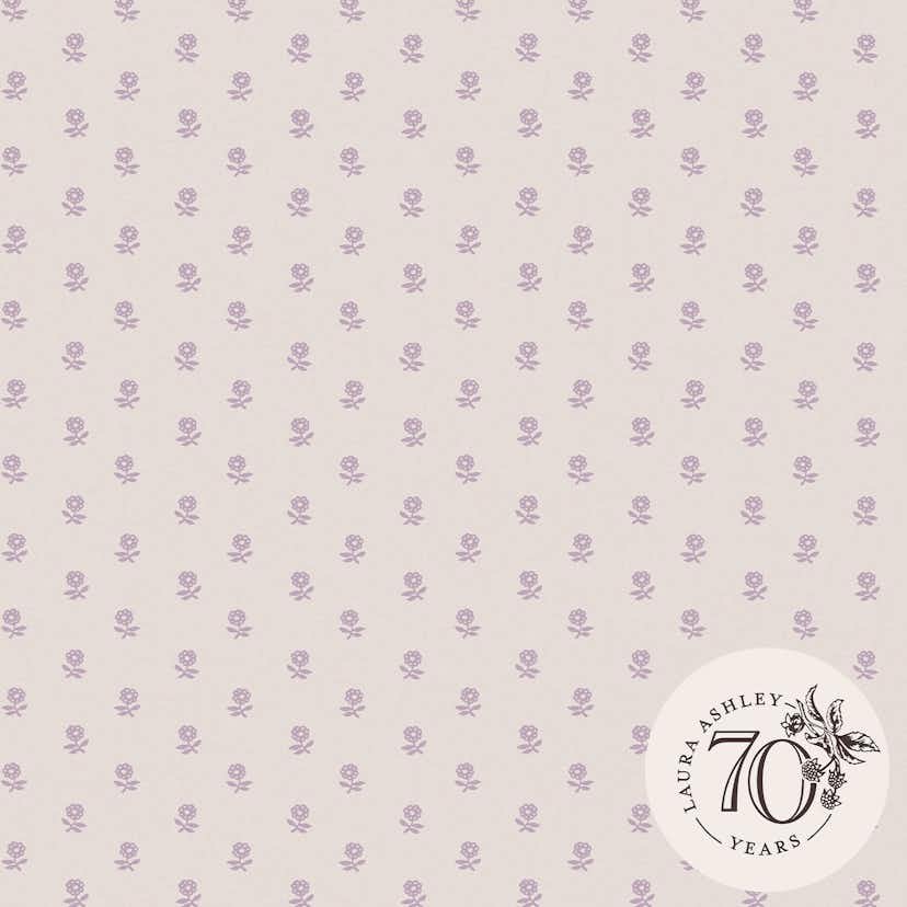 Tapet Laura Ashley Daisy Lavender Purple 119864