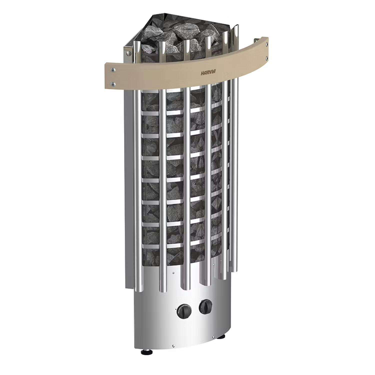 Skyddsräcke Harvia HTRC3L med Belysning