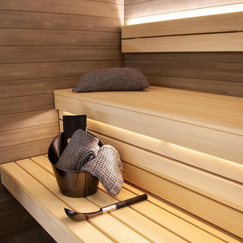 Bastuset Harvia Svart Stål