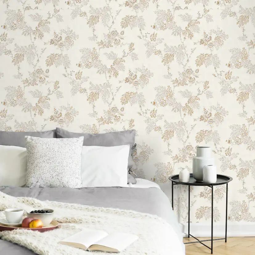 Tapet Superfresco Easy Kimono Vit/guld 120951