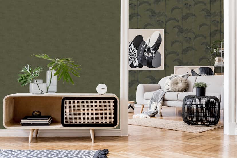 Tapet LOOKS by Wolfgang Joop Looks Palm Grön 121009