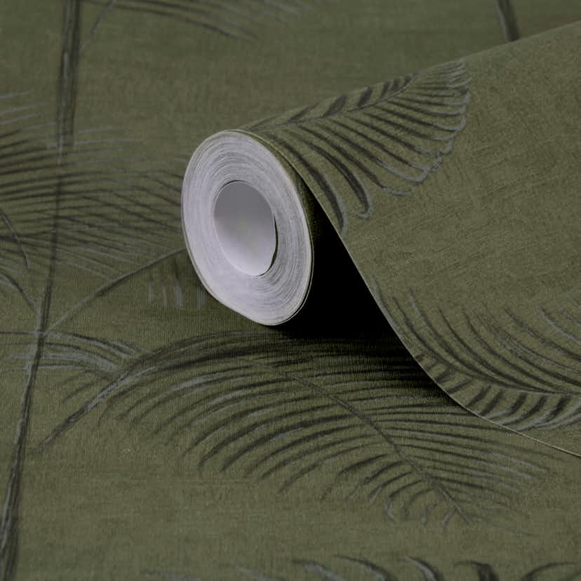 Tapet LOOKS by Wolfgang Joop Looks Palm Grön 121009