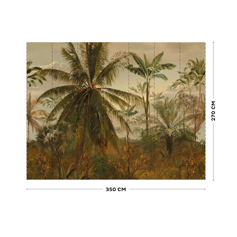 Fototapet LOOKS by Wolfgang Joop Looks Djungel Morgonsol 121028