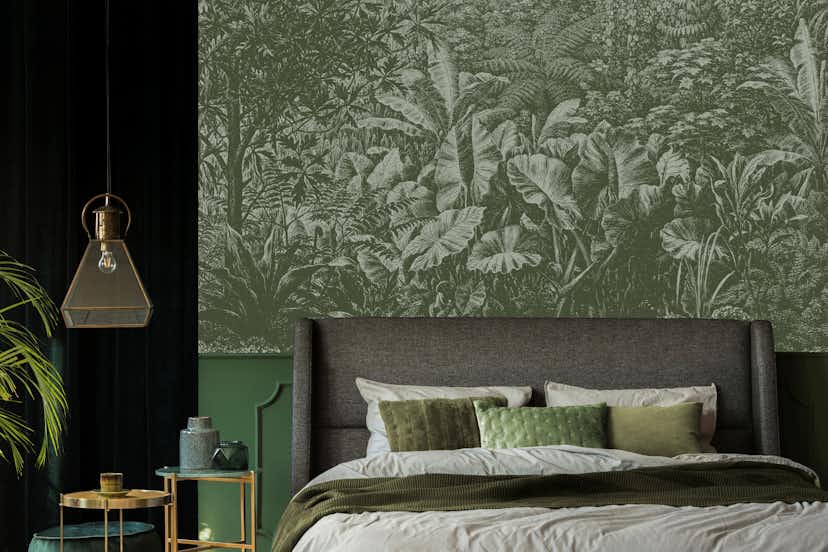 Fototapet LOOKS by Wolfgang Joop Looks Regnskog Grön 121029