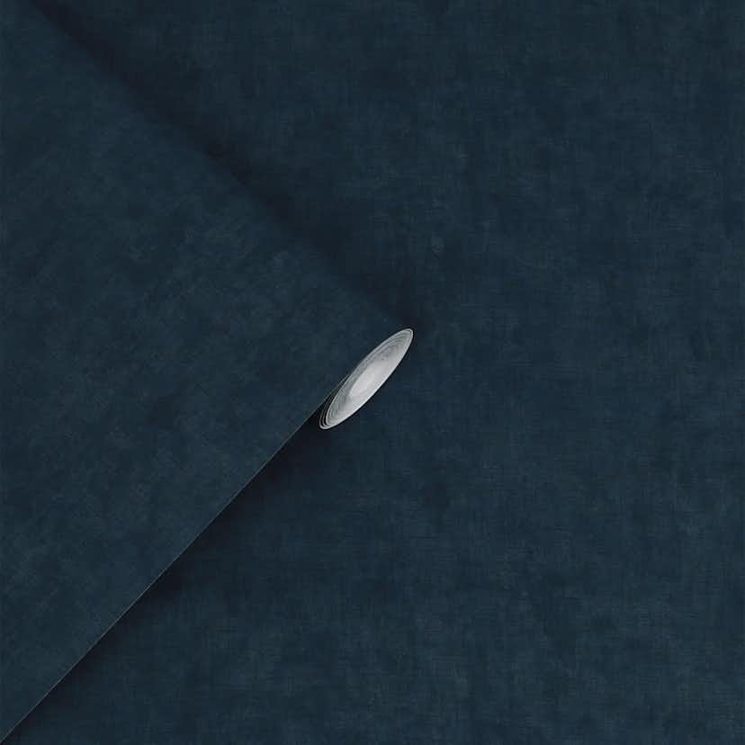 Tapet Laura Ashley Enfärgad Midnight Seaspray 121097