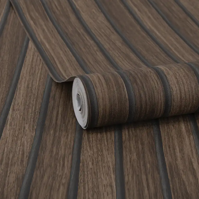 Tapet Easy Decor Trä Strokes Brun 121107