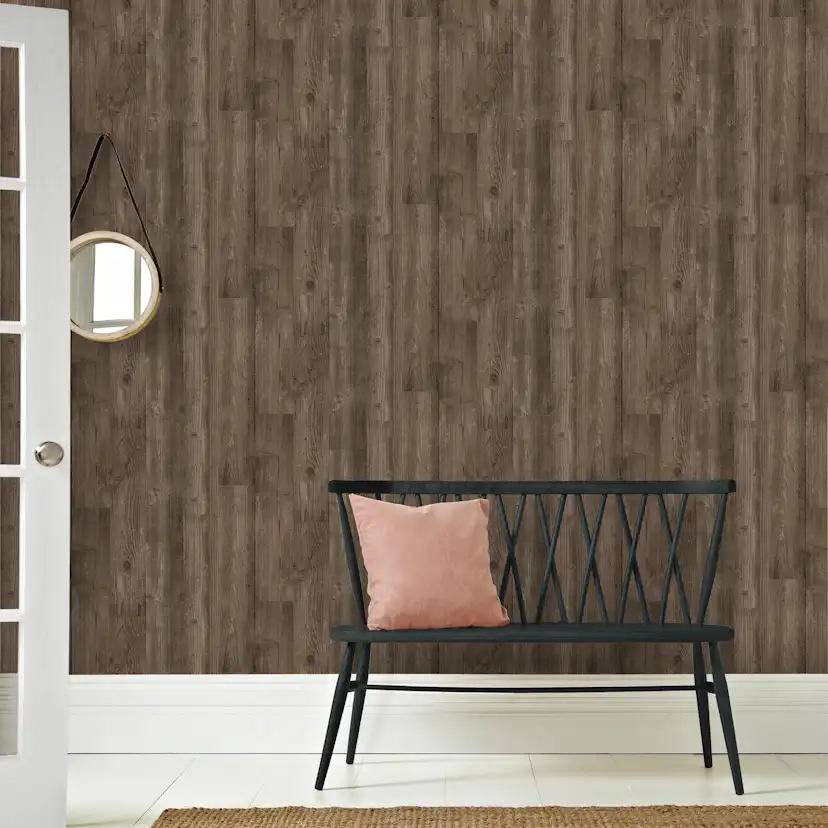 Tapet Easy Decor Trä Deluxe Brun 121113