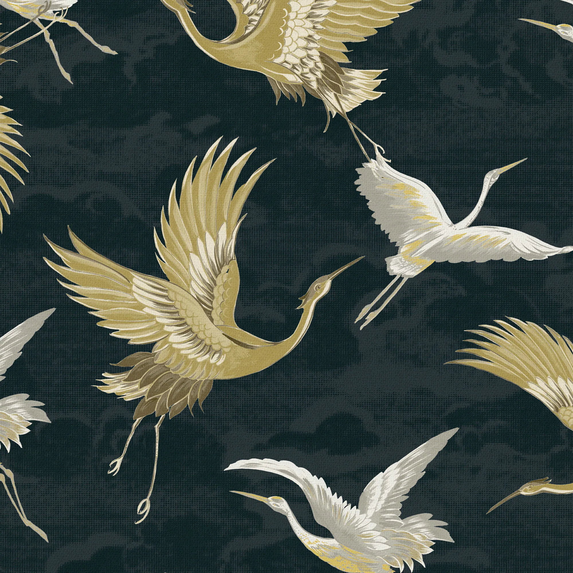 Tapet Sublime Kranes Petrol 121139