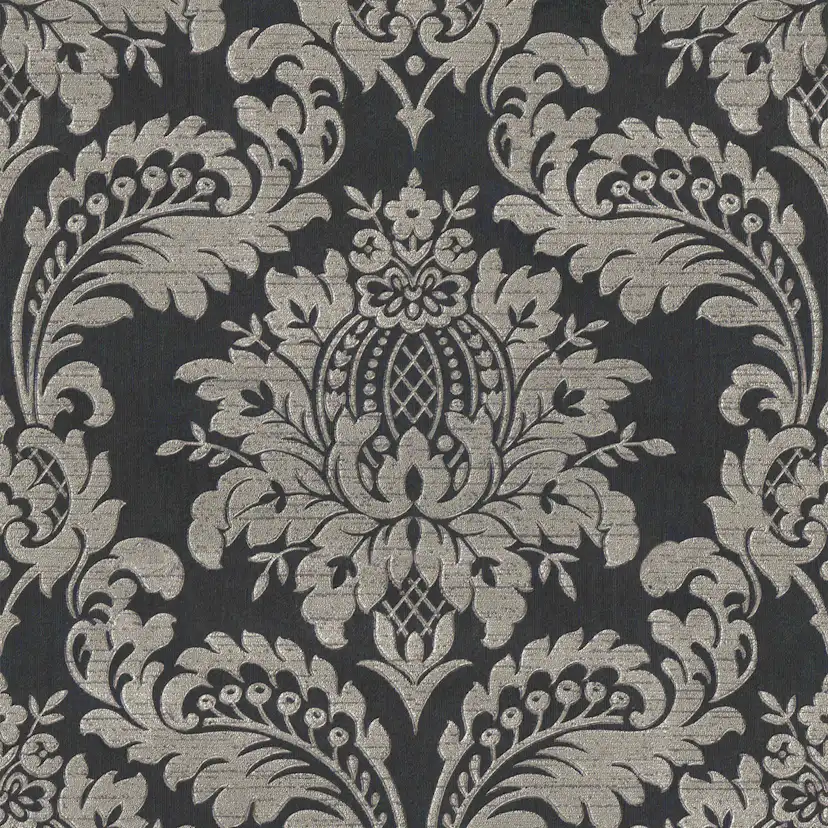 Tapet Sublime Damask Svart 121142