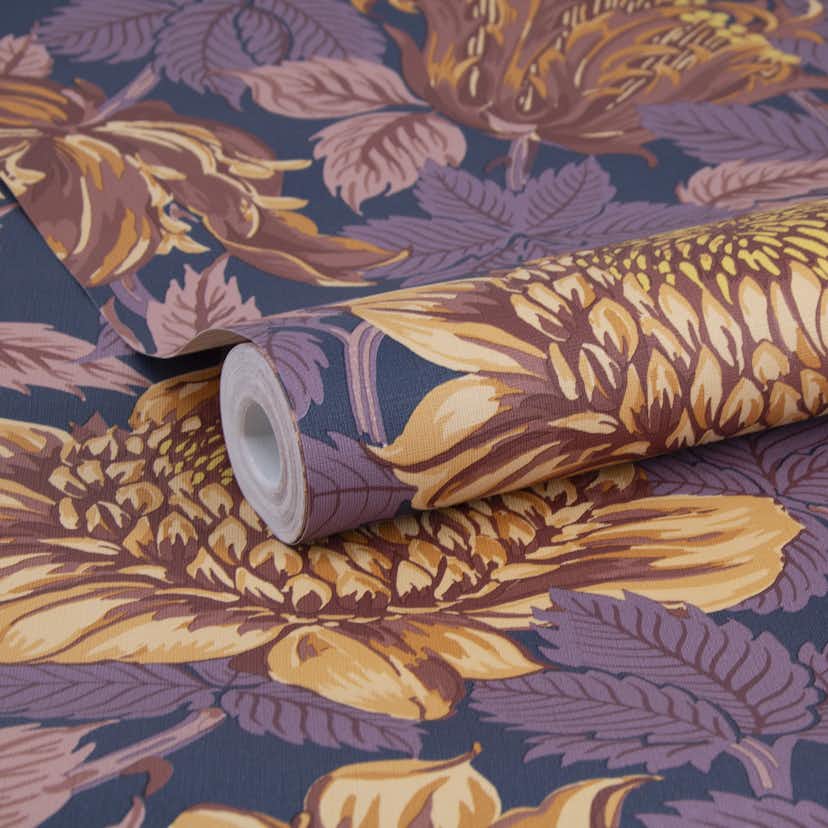 Tapet Sublime Flower Burgundy 121147