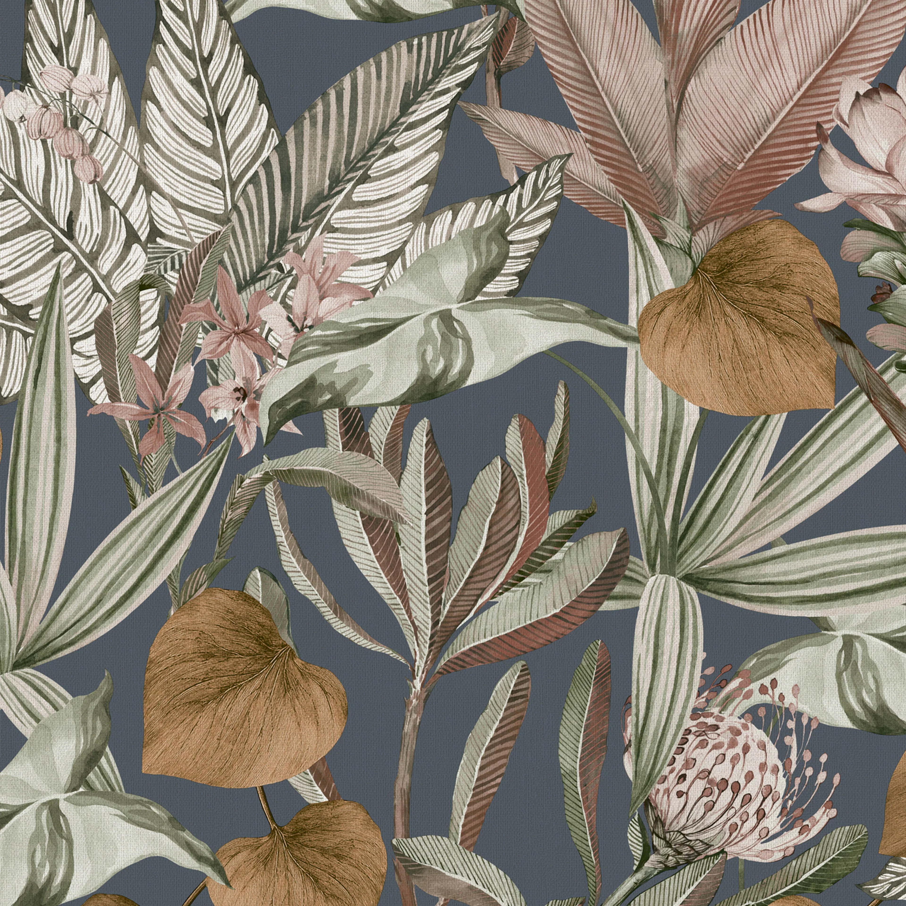 Tapet Sublime Stefanie Blå 121155