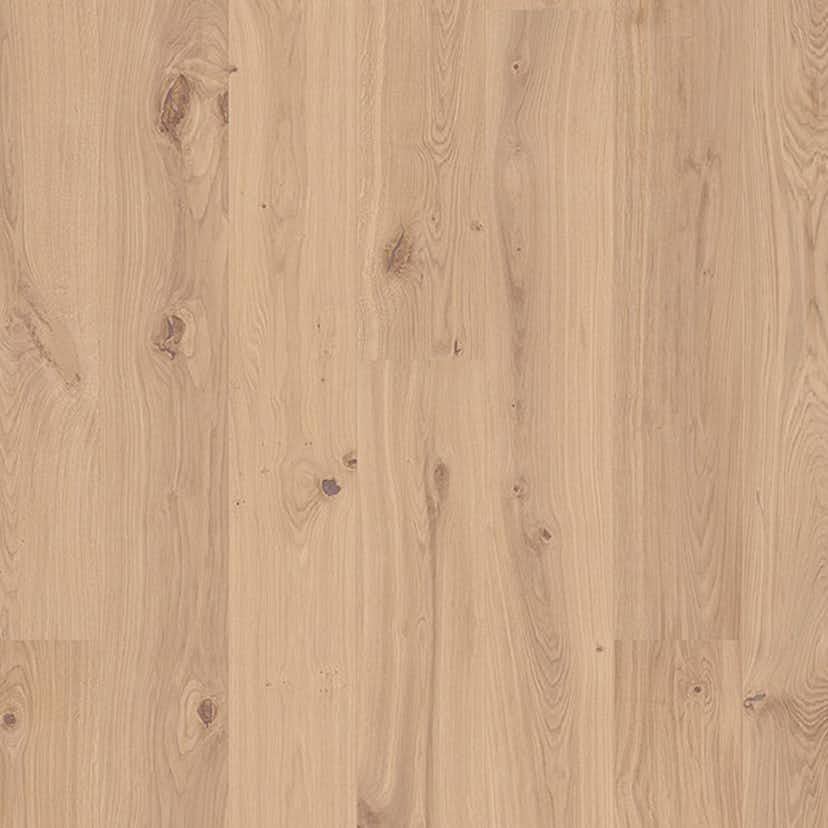 Trappnos Berg Berg Ek XXL Hjärter Borstad Vit Mattlack Trapp B